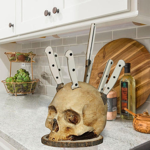 (🎃Hot Sale Promotion🎃 )Gothic Skull Knife Holder