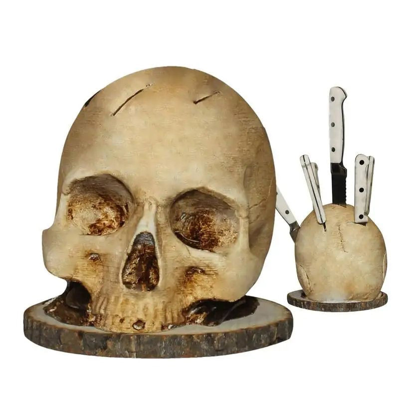 (🎃Hot Sale Promotion🎃 )Gothic Skull Knife Holder