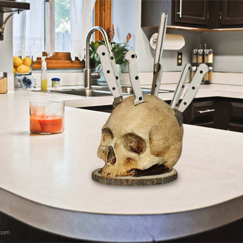 (🎃Hot Sale Promotion🎃 )Gothic Skull Knife Holder