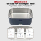 🔥🍱Portable Electric Lunch Box Food Heater Set