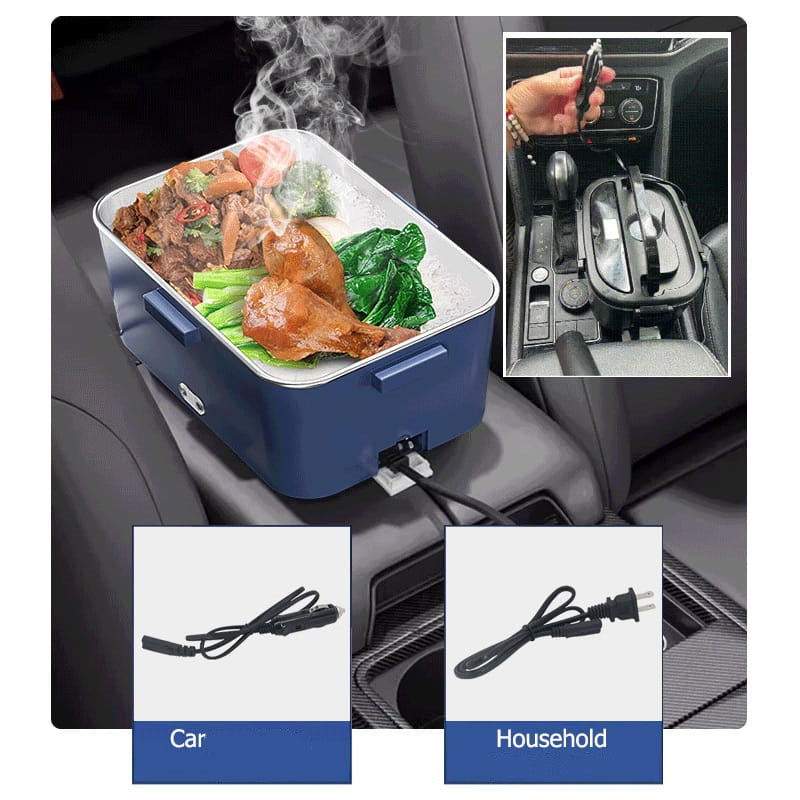 🔥🍱Portable Electric Lunch Box Food Heater Set