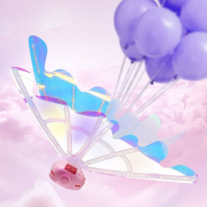 🔥Rechargeable Electric Fairy Wings with LED Lights and Music🧚‍♀️