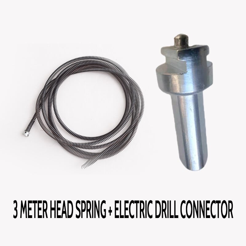 🚽 Electric Drain Dredging Spring – Powerful Unclogging, Flexible Cable & Easy to Operate 🛠️