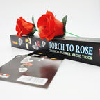 🔥➡️🌹Easy Show 🤩 Magic Rose - Torch to Rose💖