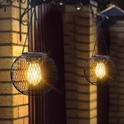 💡🌟Retro Metal Solar Lanterns