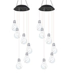 💡Outdoor Colorful LED Solar-Powered Light Bulb Wind Chimes🌠