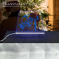 Illuminated LED Message Writing Board