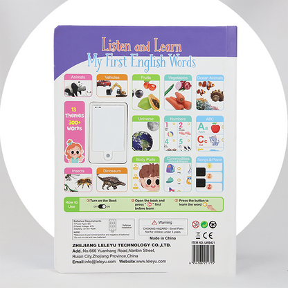 ✏️2025 HOT SALE✏️ Interactive English Learning Sound Book for Children