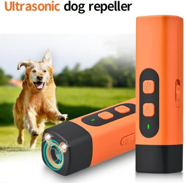 ✨Ultrasonic Dog Bark Deterrent Device – Humane & Effective Dog Repeller