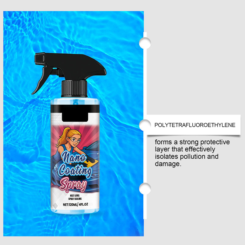 🚗 BUY 2, GET 1 FREE! ✨Car polish spray + microfiber cloth – restores shine and protects paintwork in minutes, scratch-resistant formula ☀️