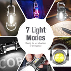 🔥Buy 1 gte 1 free🔥Portable Rechargeable Bright Keychain Flashlight