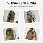 Artistic Patterned Warm Scarf