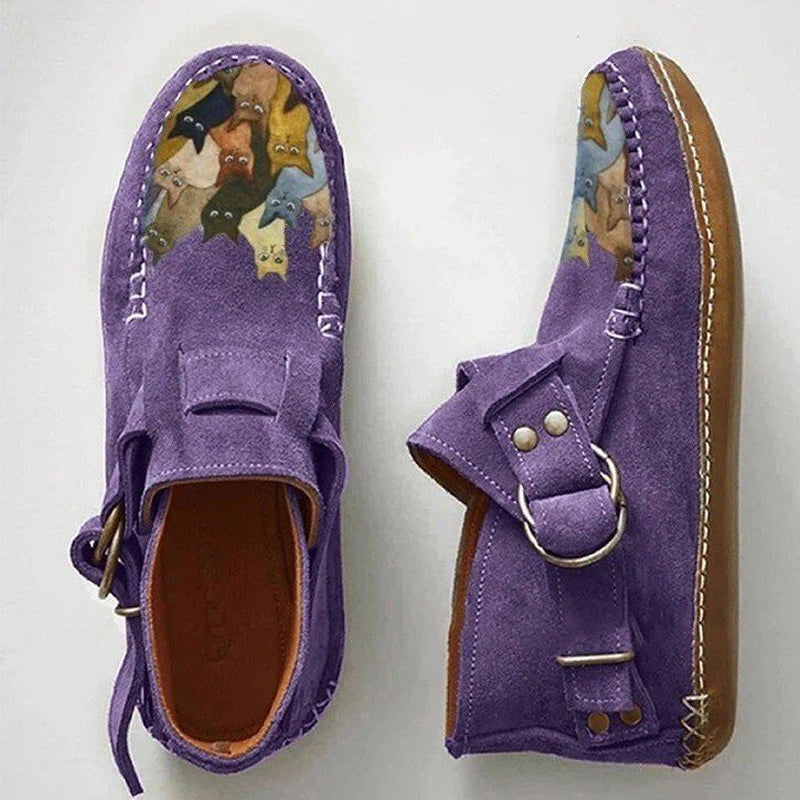 🍂Women’s Casual Shoes with Cute Cat Print