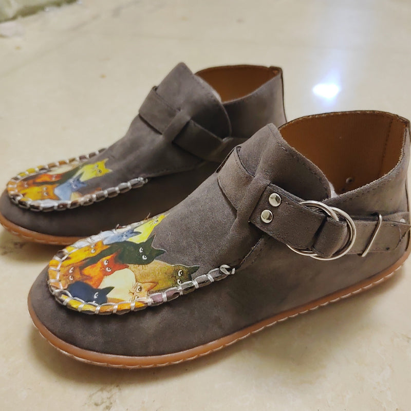 🍂Women’s Casual Shoes with Cute Cat Print