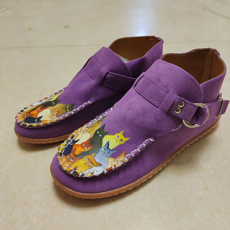 🍂Women’s Casual Shoes with Cute Cat Print