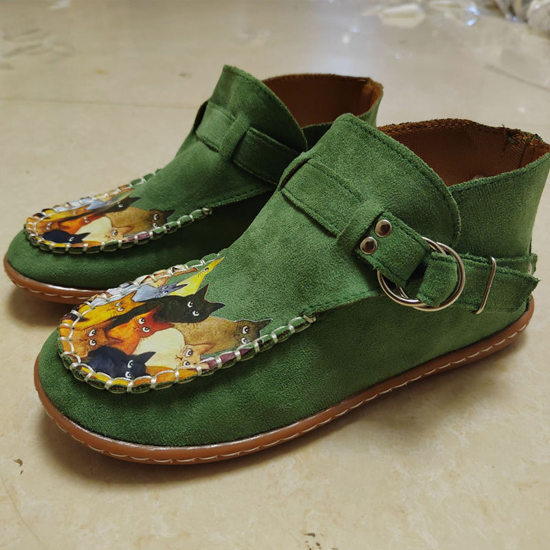 🍂Women’s Casual Shoes with Cute Cat Print