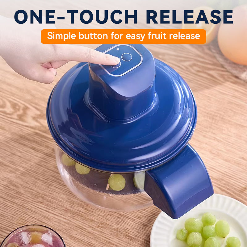 Transparent Electric Fruit and Vegetable Peeler🍇🧄