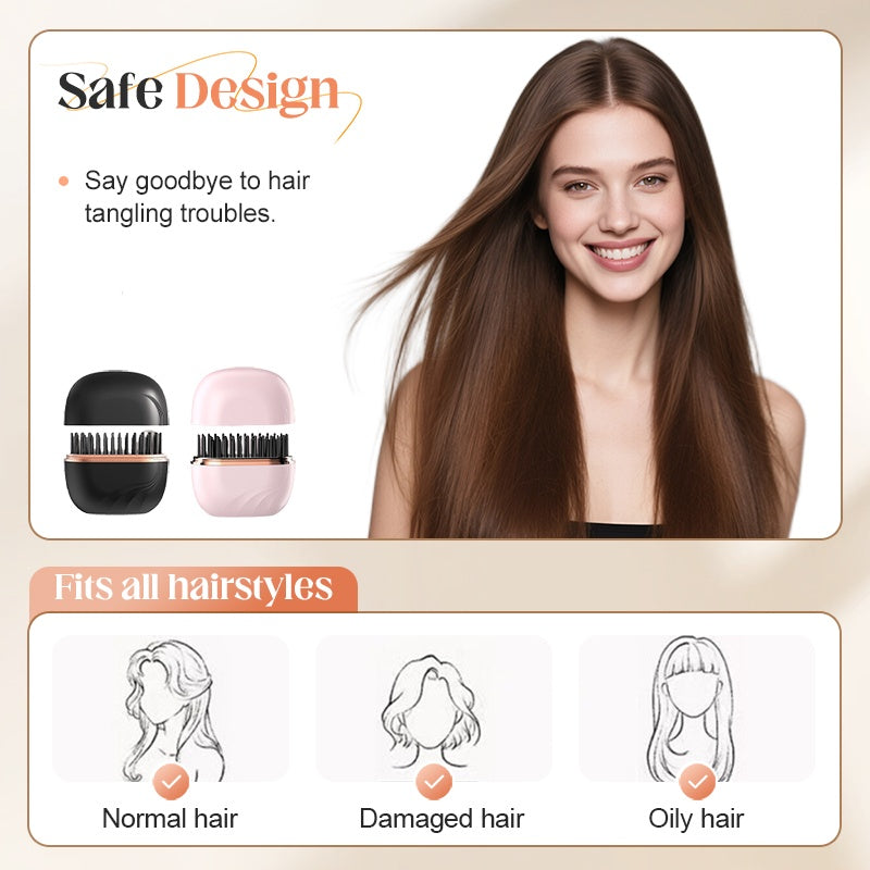 ⚡🔥Mini Cordless Hair Straightener Comb