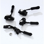 10-Piece Zipper Repair Kit - Tool-Free Installation, Multiple Colors, Quick Fix for Suitcases and Bags 🔧✨