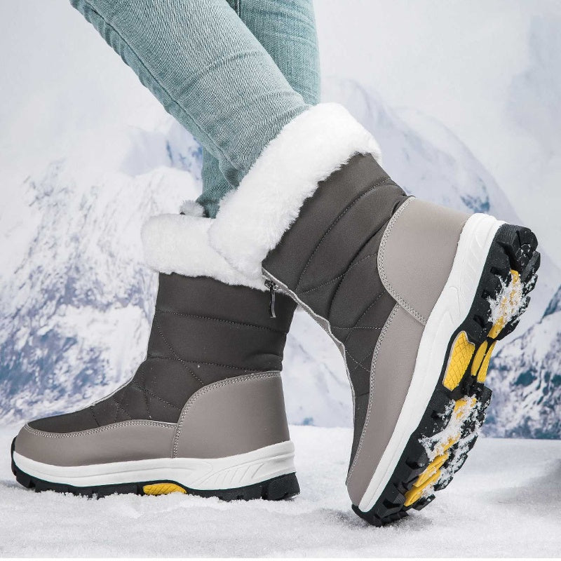 Women’s Non-Slip Warm Zipper Snow Boots👢