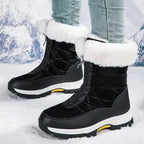 Women’s Non-Slip Warm Zipper Snow Boots👢