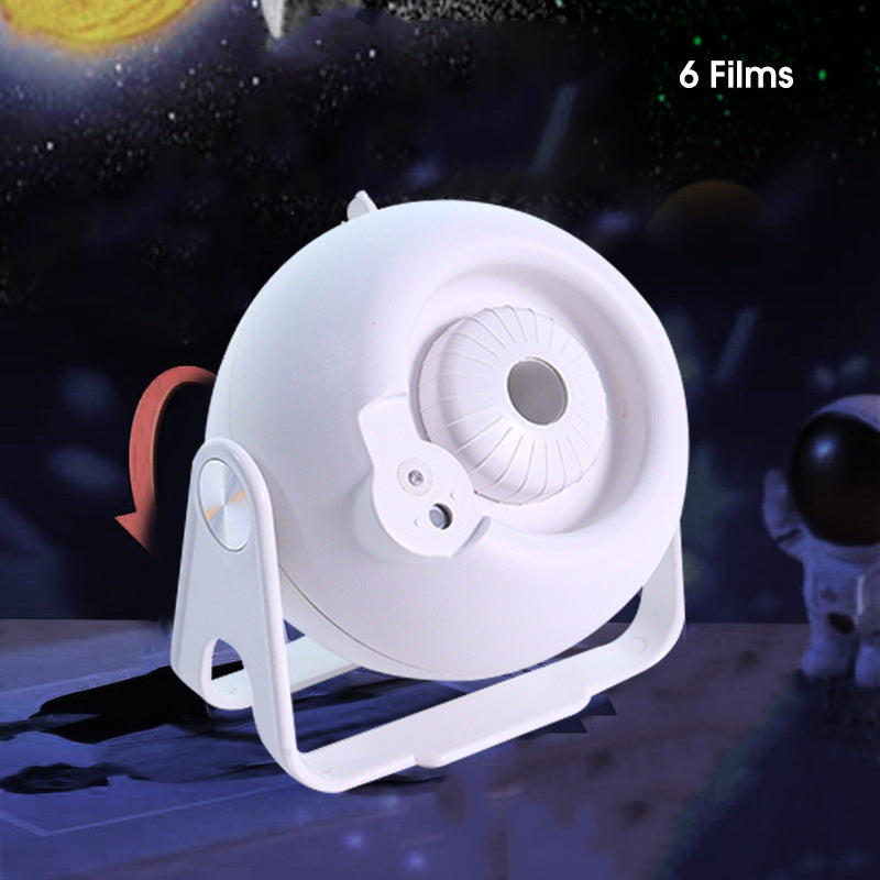 HD Adjustable 180° Rotating Galaxy Projector