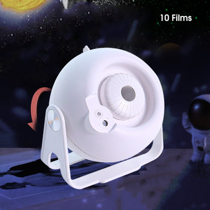 HD Adjustable 180° Rotating Galaxy Projector