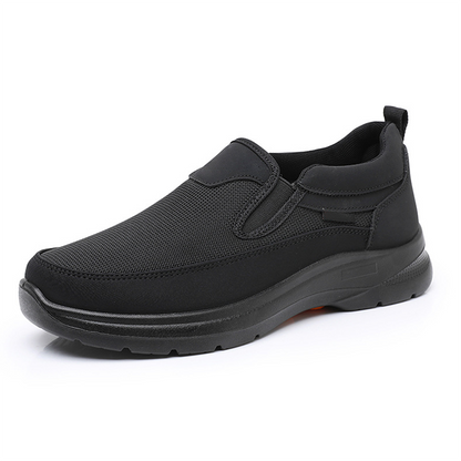 👟 Men's Orthopedic Breathable Slip-On Sneakers - Arch Support with Memory Foam Insoles for All-Day Comfort 🏃‍♂️💨