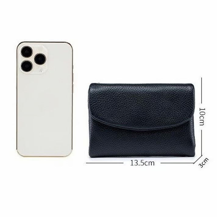 ⏰ Unisex Wallet Made Of Pebble Leather 🔥