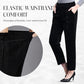Women's High-Waist Plush-Lined Warm Pants