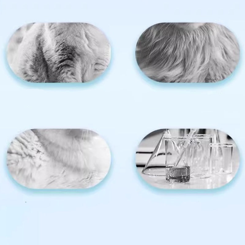 Rinse-Free Pet Shampoo Foam – Natural Ingredients, Antibacterial & Non-Irritating (Stress-Free Bathing for Dogs & Cats!)