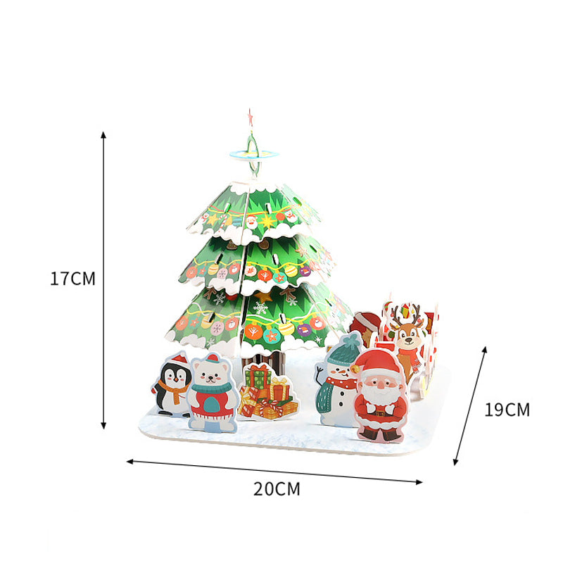 🎅Christmas gifts🎁3D DIY Christmas Puzzle Kit