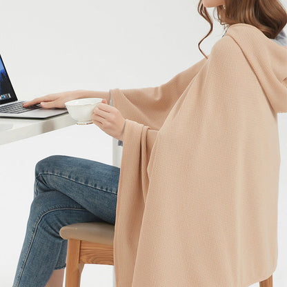 🔥Portable Heated Hooded Blanket Shawl