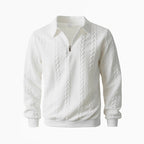 🔥New arrivals offer-Men's Casual Half-Zip Cable-Knit Sweater