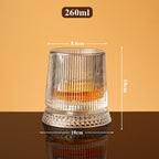 🥃  360° Rotating Whiskey Glass – Aerate & Relieve Stress ✨