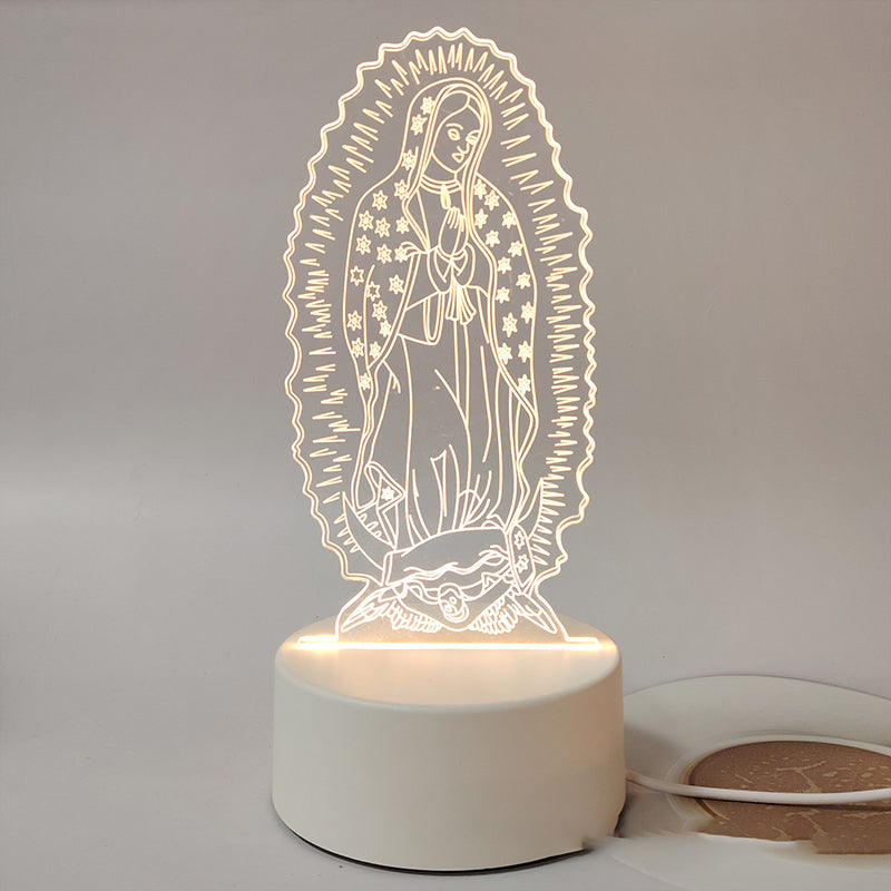 📢📢Jesus 3D Night Lamp & Religious Gifts