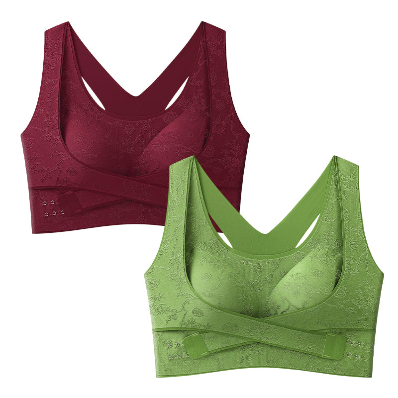 💖✨ All-Day Comfort Meets Perfect Shape! Criss-Cross Lift & Sculpt Bra👚⚡️