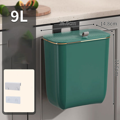 Large Capacity Wall-Mounted Trash Can