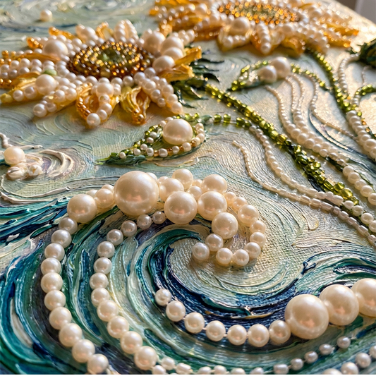 DIY 3D Gem Painting Kit with Frame