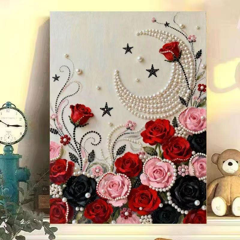 DIY 3D Gem Painting Kit with Frame