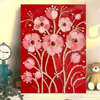 DIY 3D Gem Painting Kit with Frame