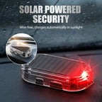 🚗 Solar Car Anti-Theft Light – solar + USB charged, auto-flashes at night. Realistic LED mimics active alarm – deters thieves without wiring. Heat-resistant, stick & go! 🛡️💡