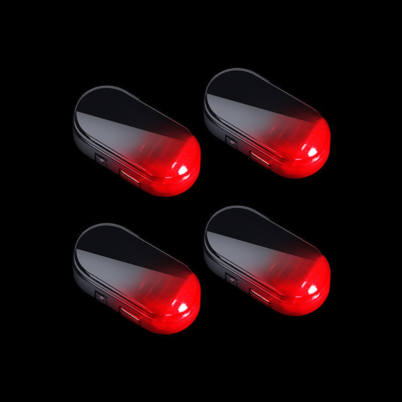 🚗 Solar Car Anti-Theft Light – solar + USB charged, auto-flashes at night. Realistic LED mimics active alarm – deters thieves without wiring. Heat-resistant, stick & go! 🛡️💡