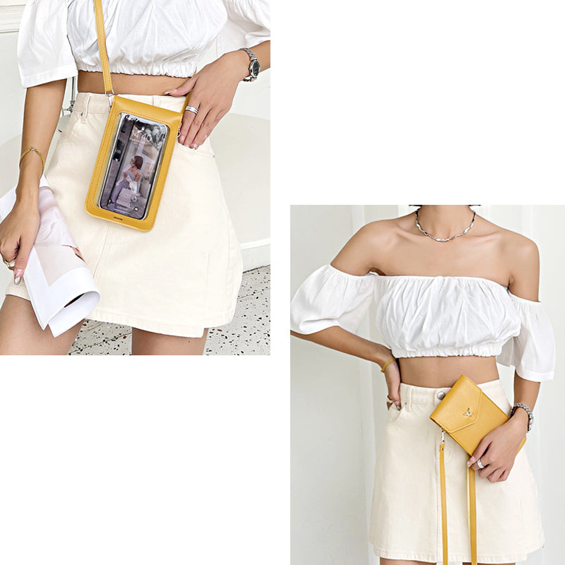 Touch Screen Crossbody Phone Bag