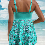 👙Strap Top & Fitted Swim Shorts Separable Swimsuit