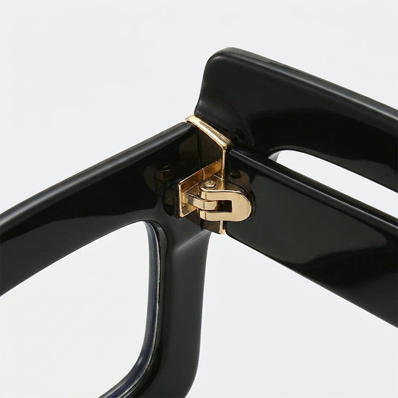 Chic Oversized Square Blue Light Blocking Glasses