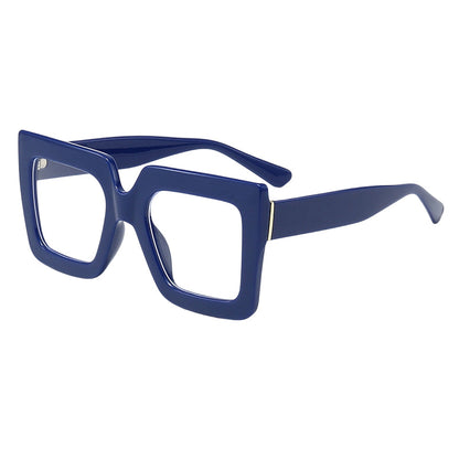 Chic Oversized Square Blue Light Blocking Glasses