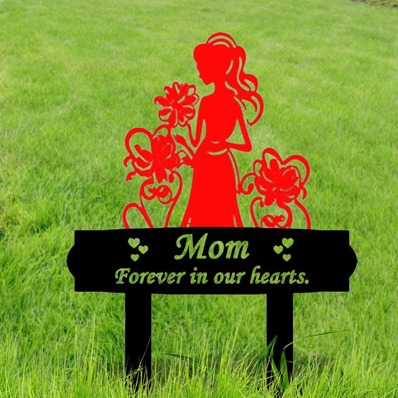 Metal Cemetery Memorial Stake