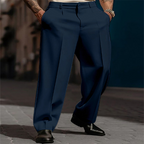 🥳Men's Casual Wide-Leg Pants – Breezy pleated front, easy pull-on style👖