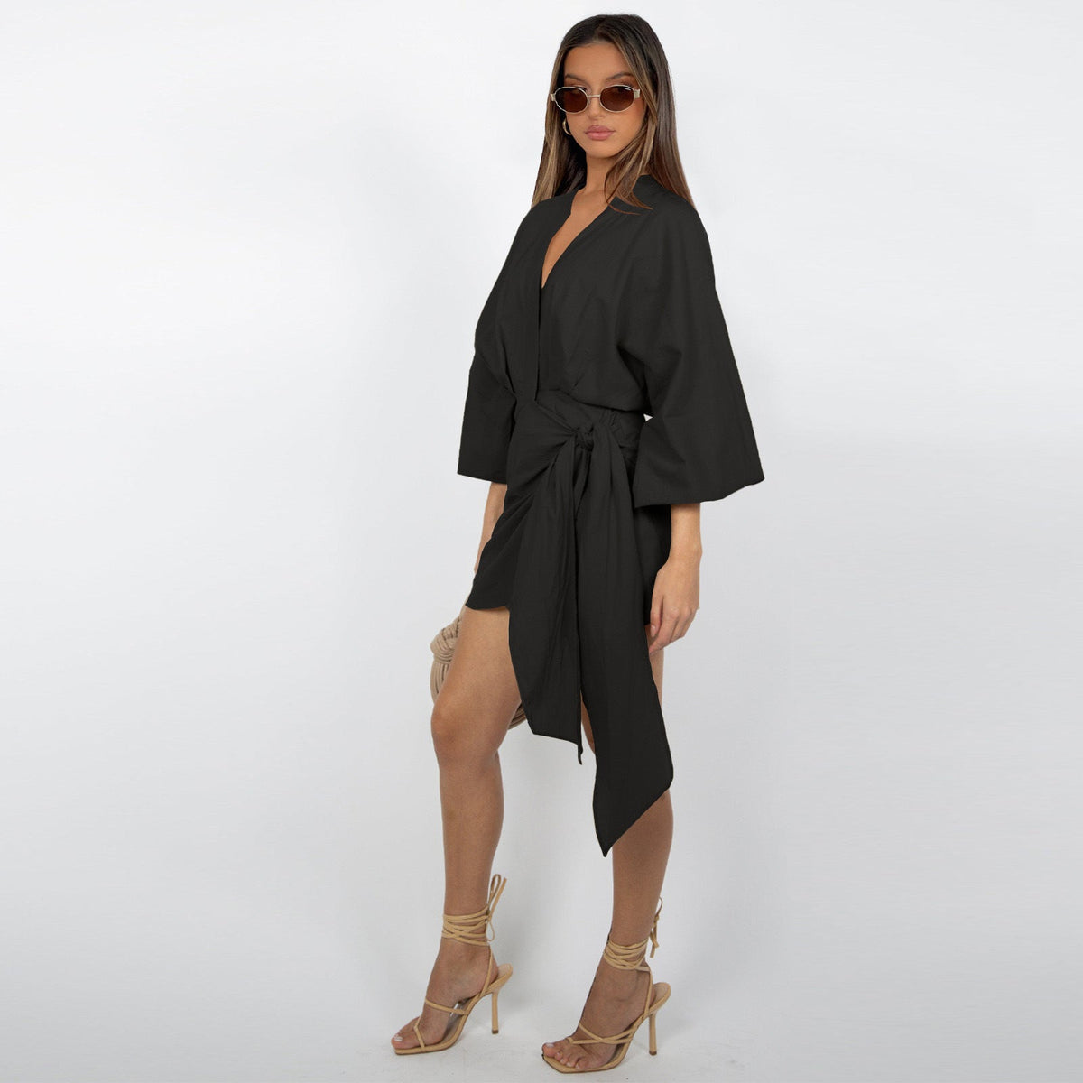 Women's V-Neck Wrap Dress
